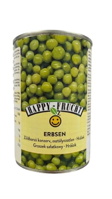 Happy Frucht Hrášek jemný 400 g