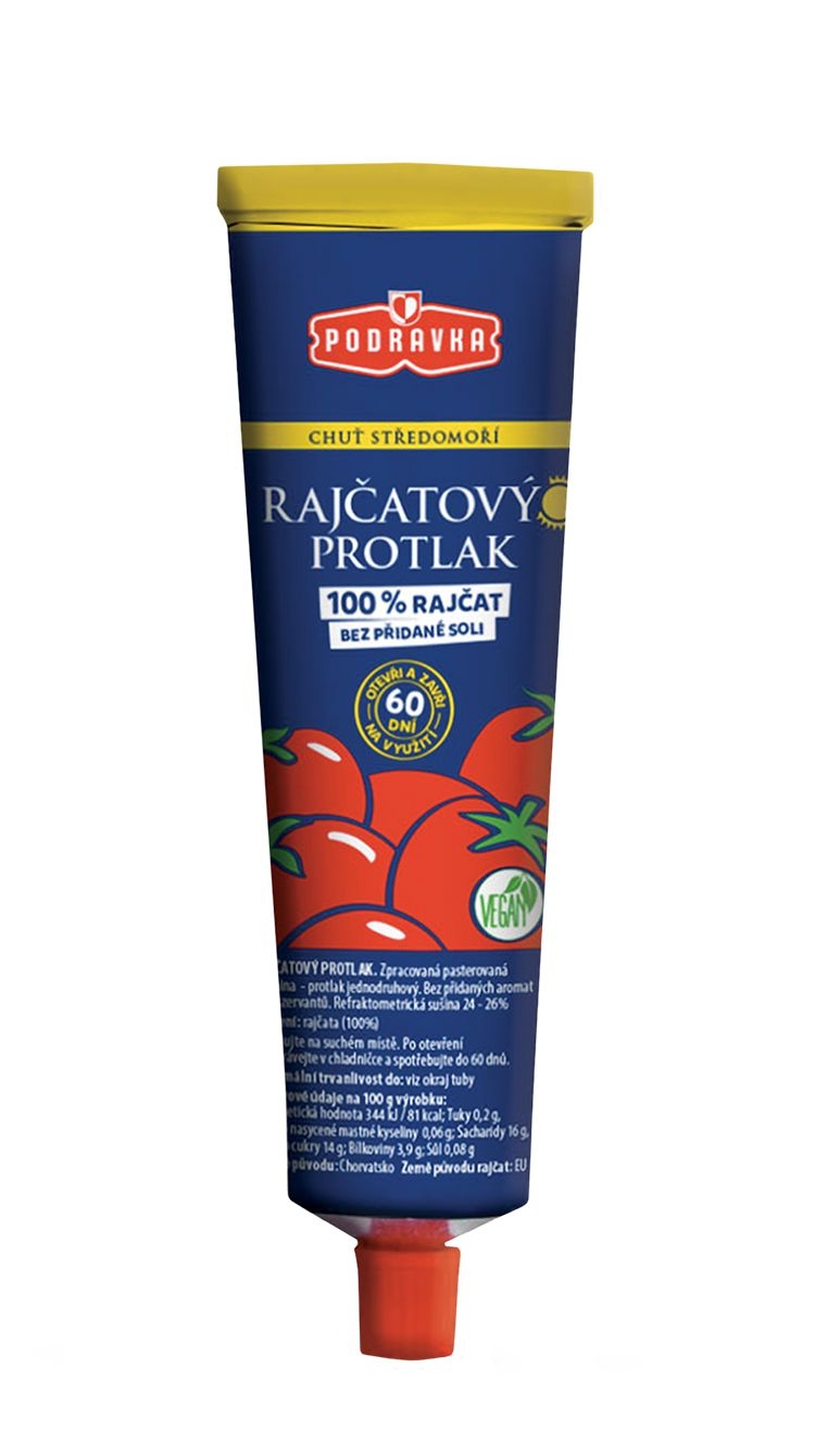 Podravka Rajčatový protlak koncentrovaný 120g