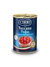 Cirio Rajčata toscana loupaná krájená 400g