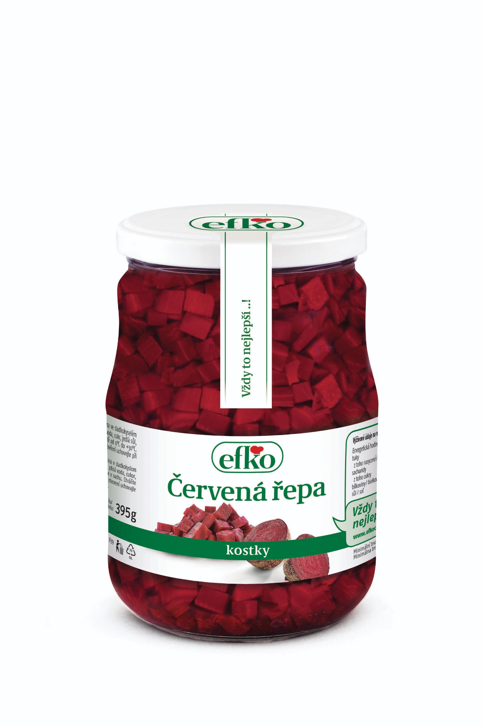Efko Červená řepa kostky 670 g