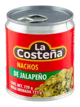 La Costeňa Nachos Krájené Jalapeños 220 g