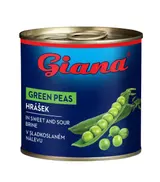 Giana Hrášek ve sladkoslaném nálevu 400g
