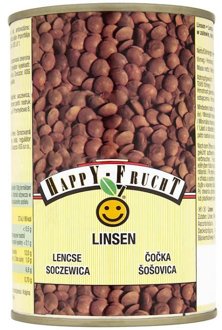 Happy Frucht Čočka sterilovaná 400 g