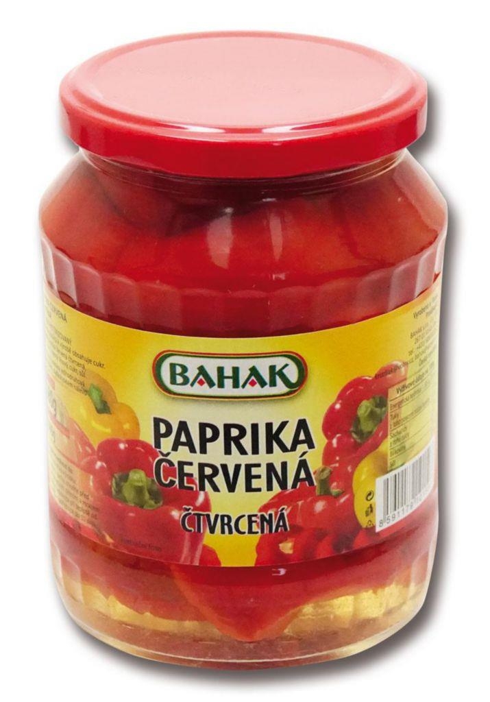Bahak Paprika Červená čtvrtky 680 g