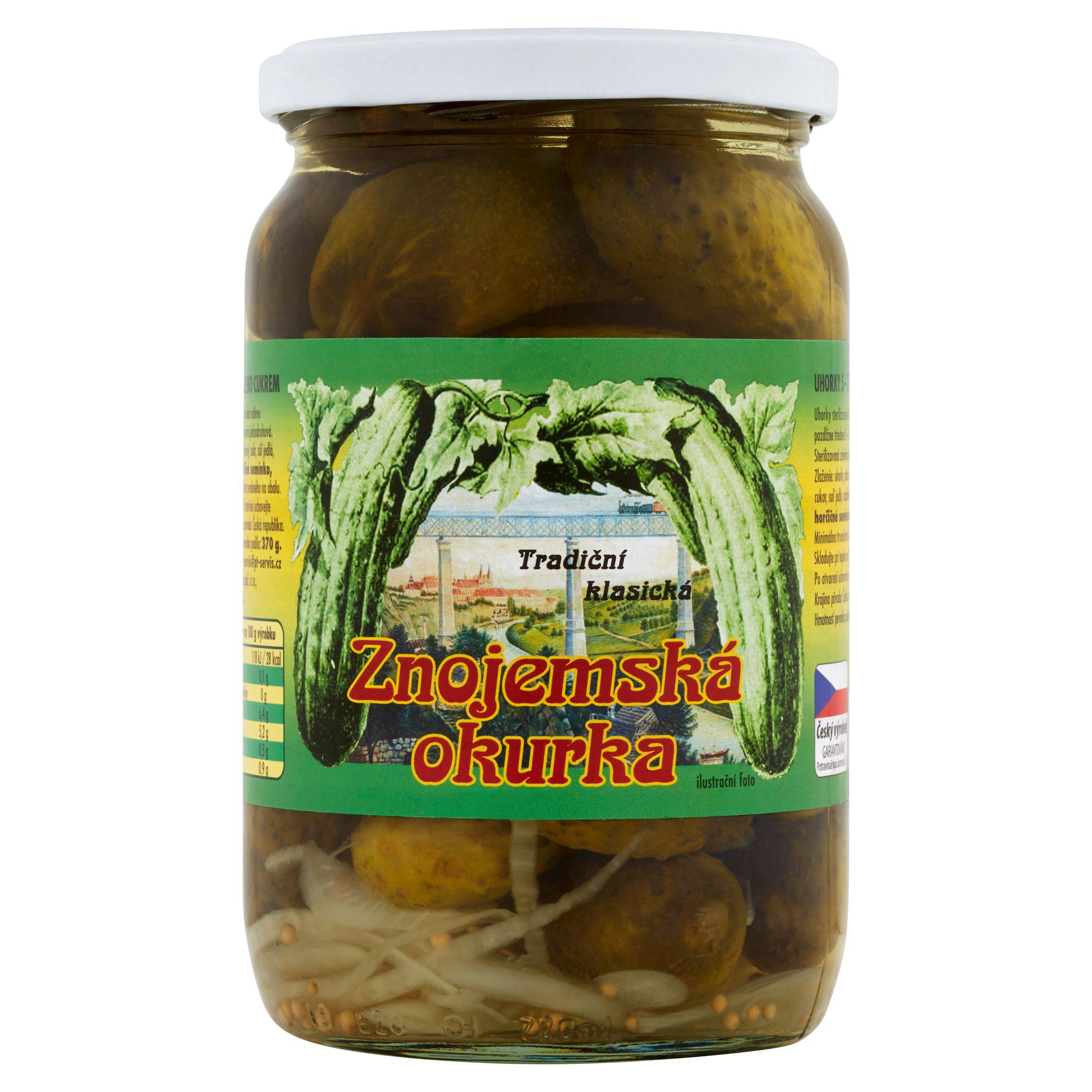 Znojemská okurka 5-8 cm 670 g