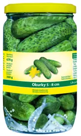 Machland Okurky 5-8cm 670 g