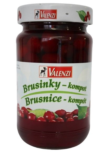 Valenzi Kanadské brusinky v nálevu 320g