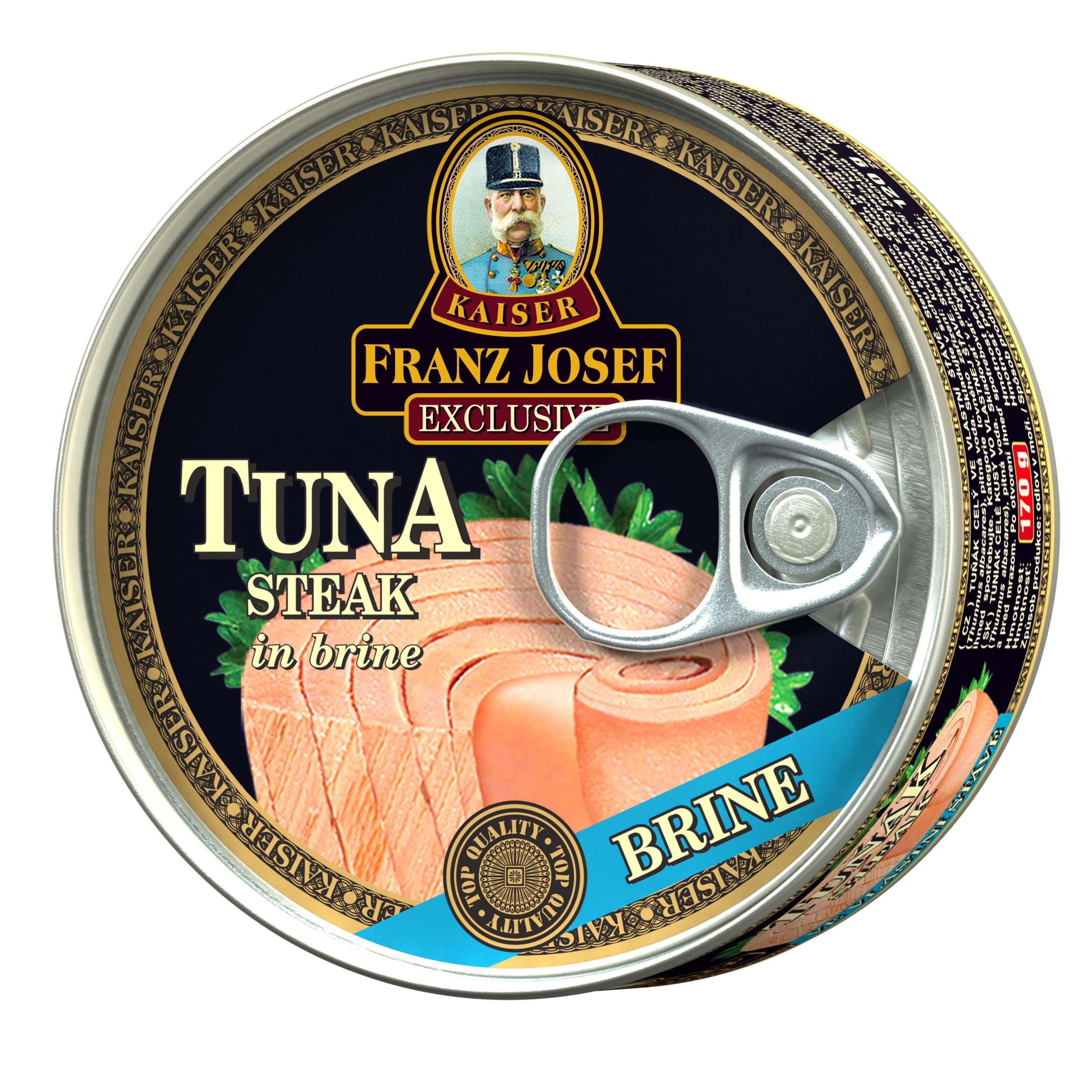 Franz Josef Kaiser Exclusive Tuňák celý ve vlastní šťávě 170g