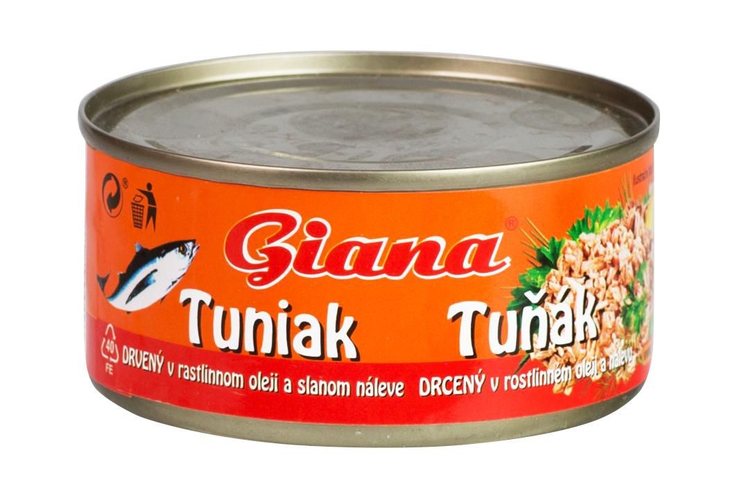 Giana Tuňák drcený v rostlinném oleji 170 g