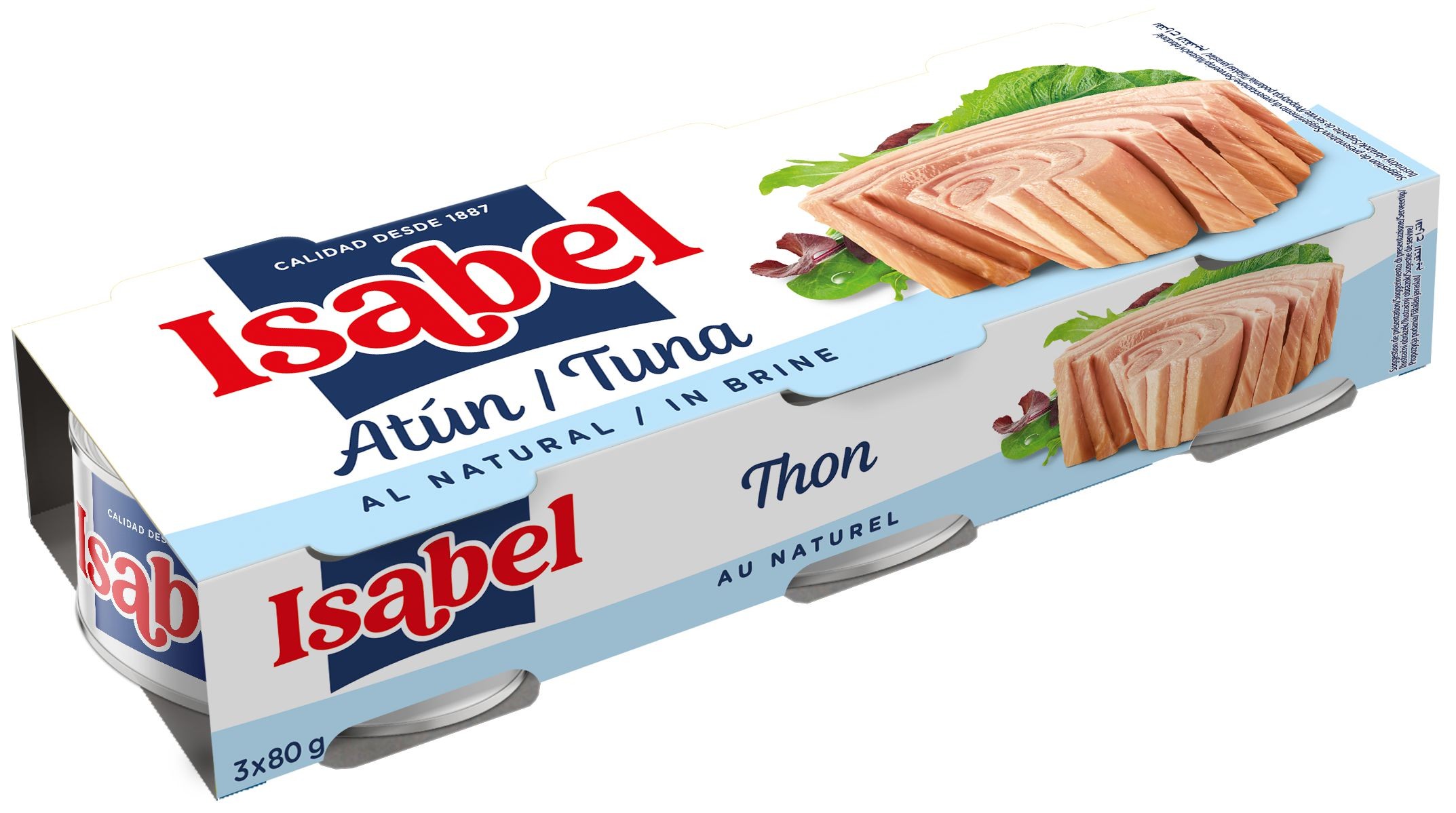 Isabel Tuňák ve vlastní šťávě 3x80 g