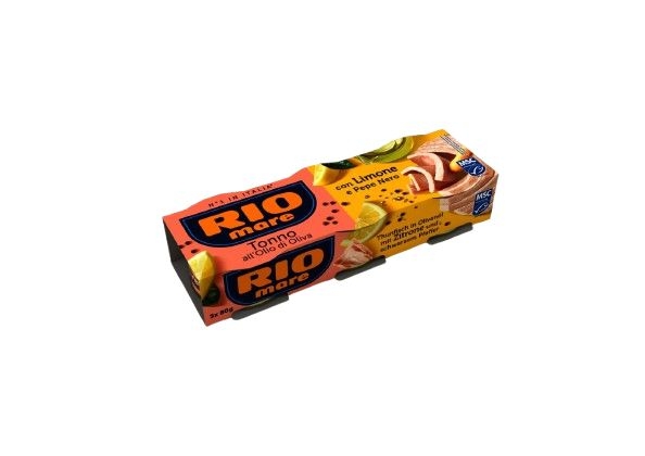 Rio Mare Tuňák v olivovém oleji s citrónem a černým pepřem 3x65g
