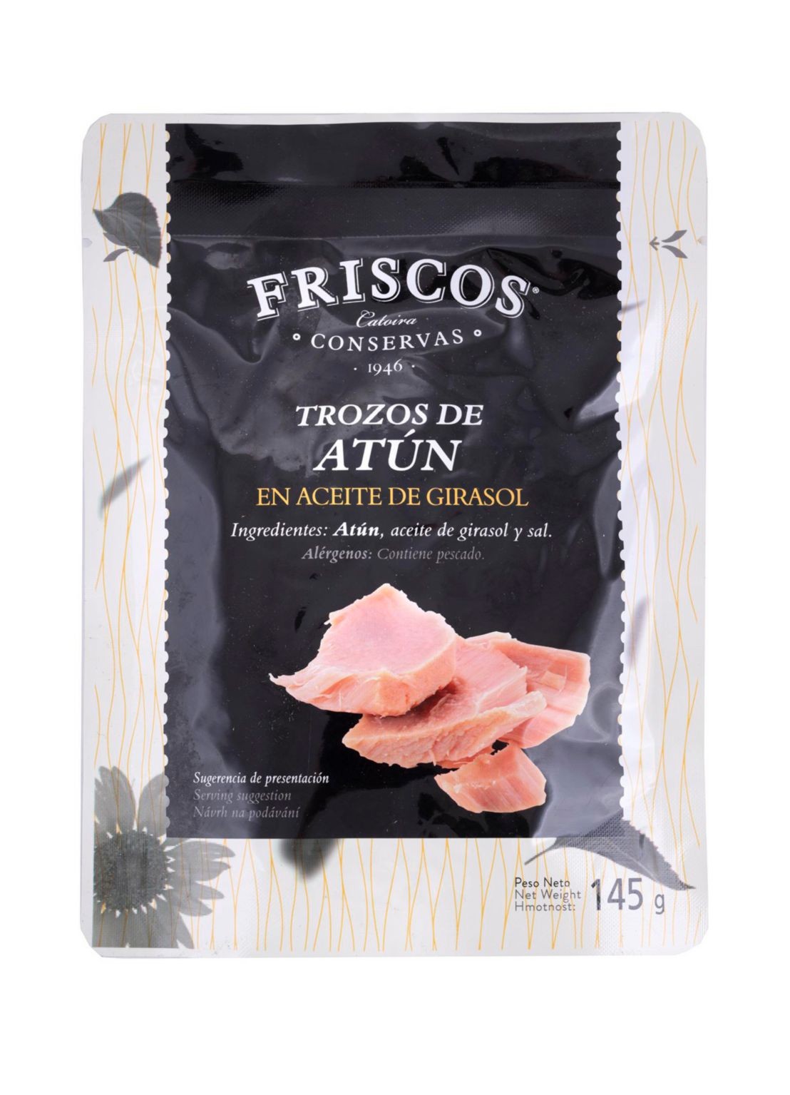 Friscos Tuňák ve slunečnicovém oleji 145g
