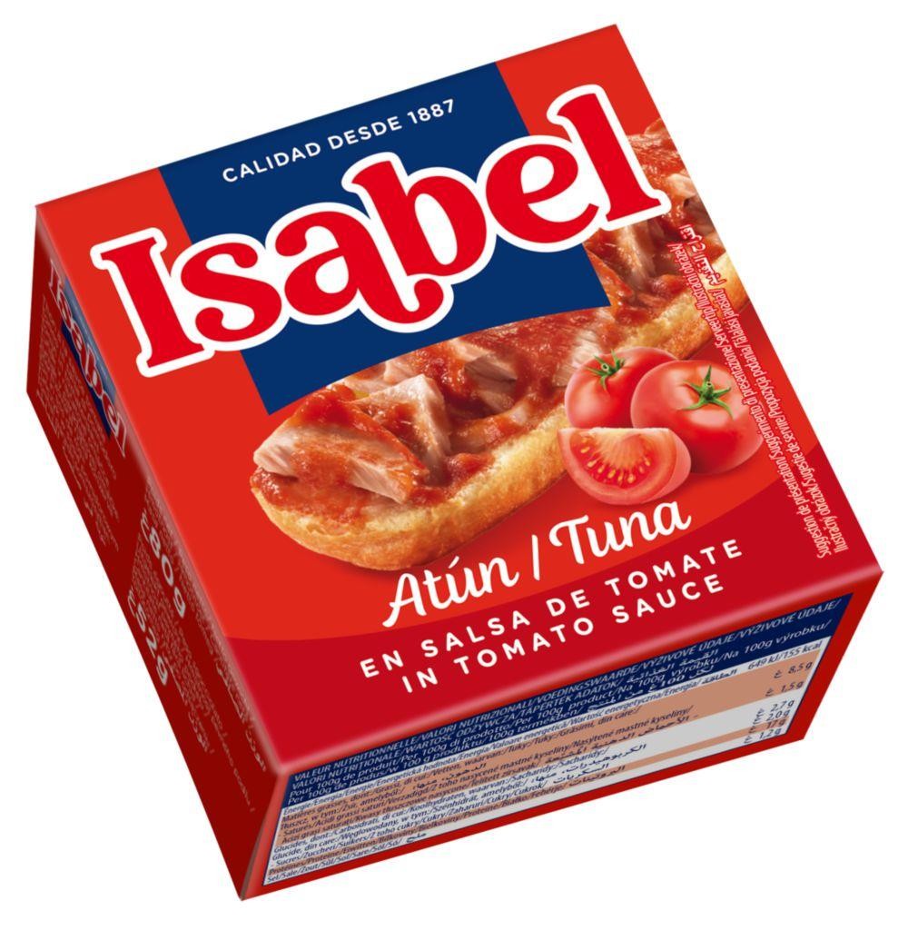 Isabel Tuňák v rajčatové omáčce 80g
