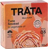 Trata Tuňák uzený v rostlinném oleji 160g