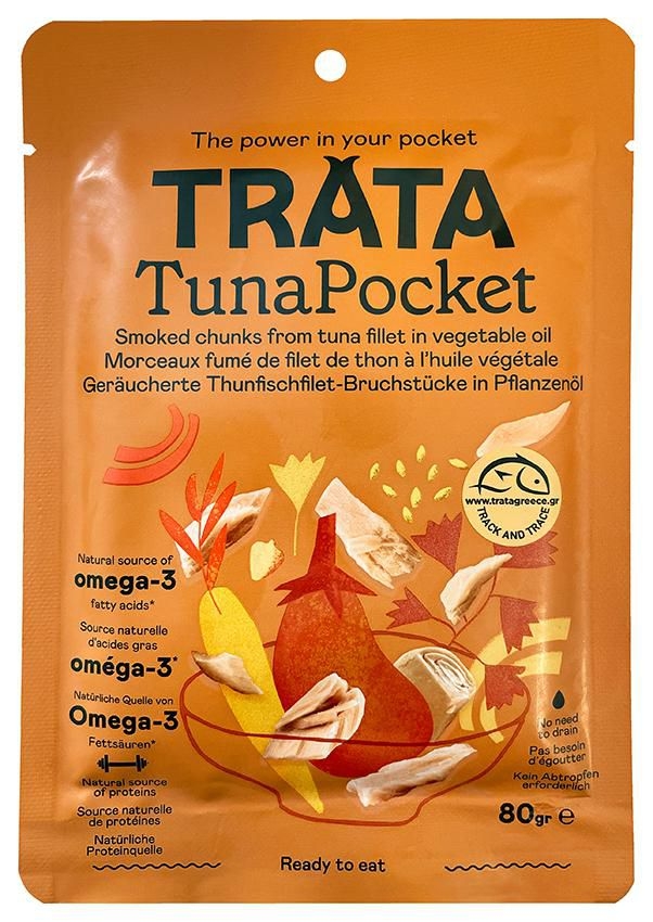 Trata Tuňák uzený v rostlinném oleji 80g