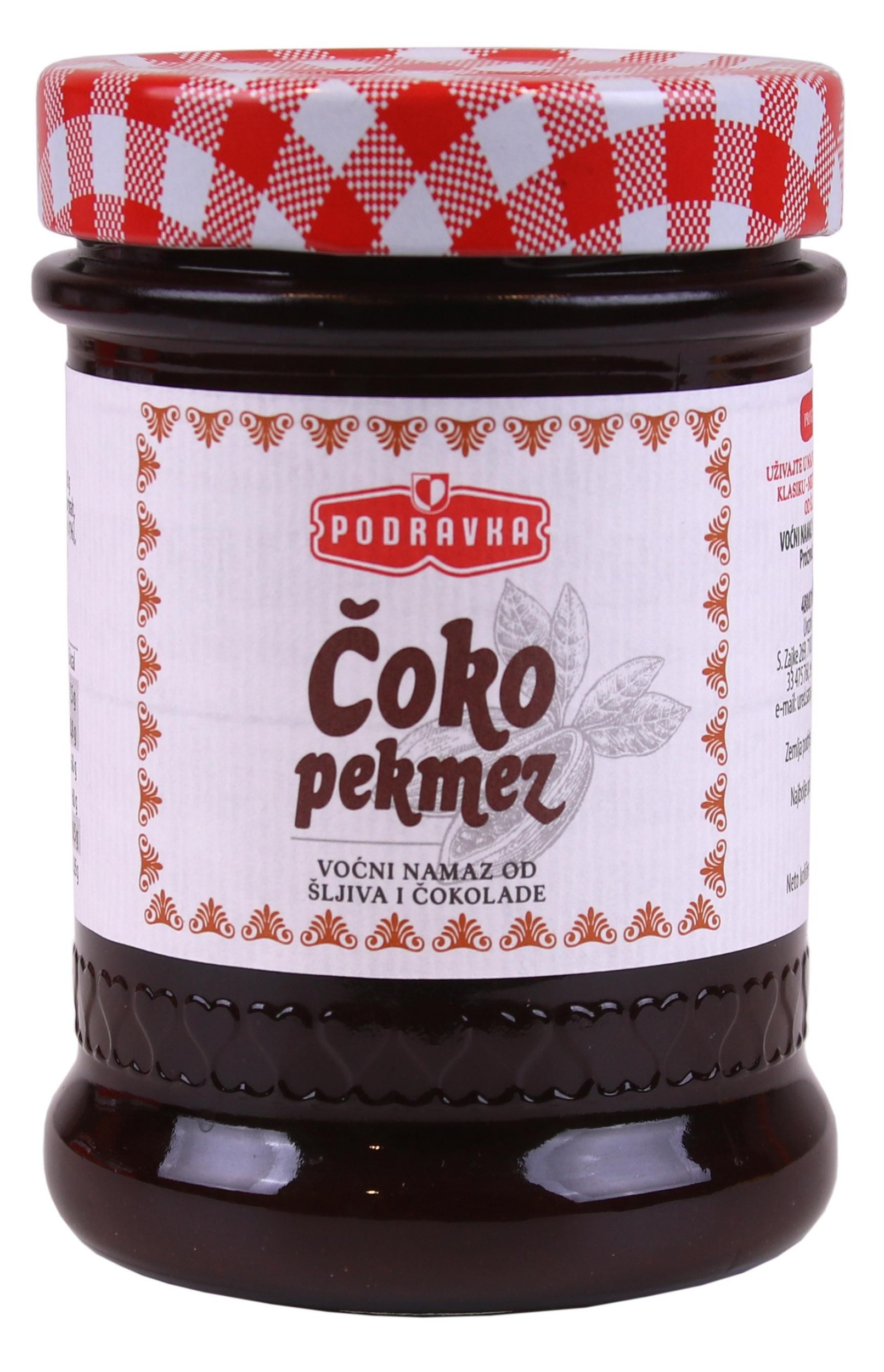 Podravka Švestková pomazánka s čokoládou 350g