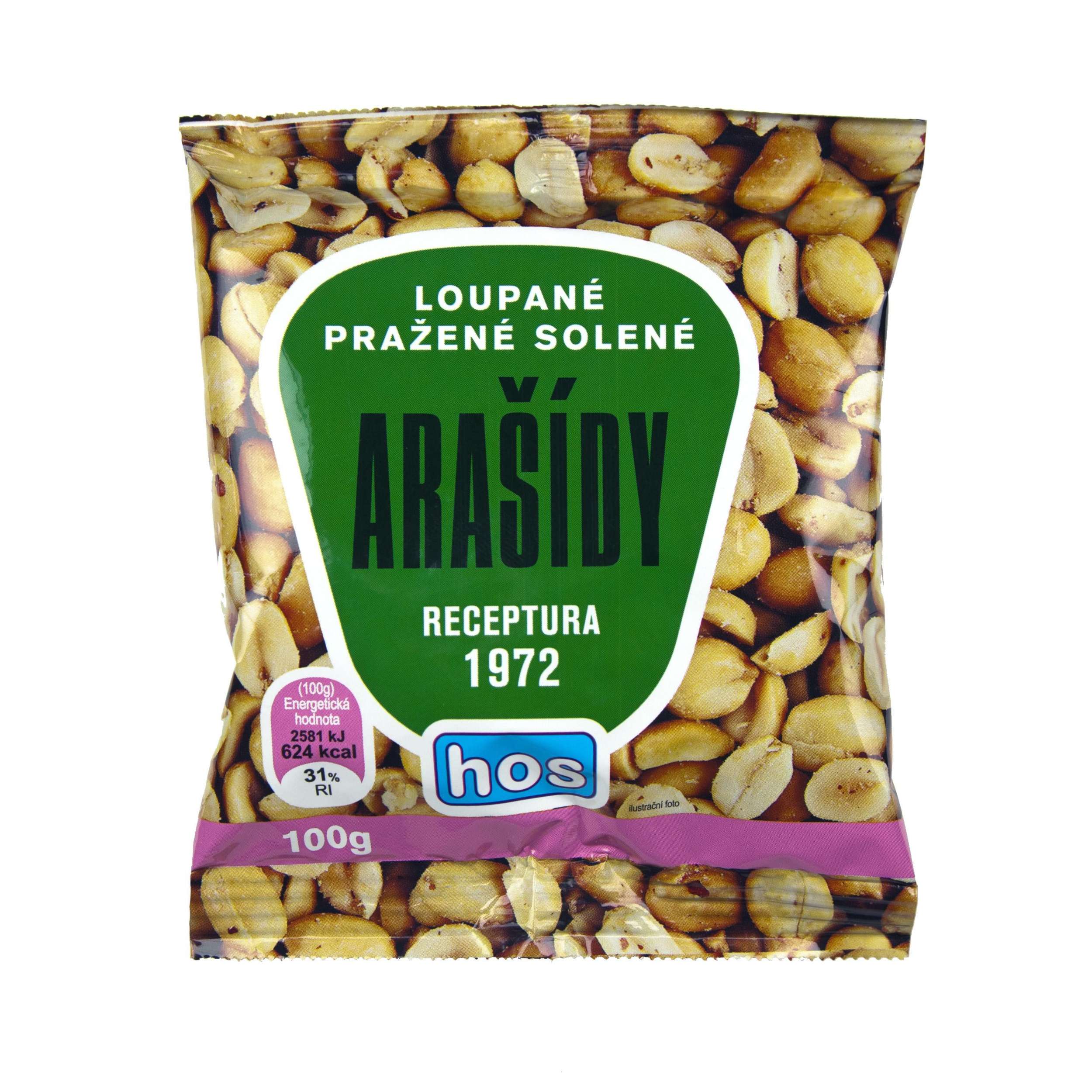 Hos Arašídy pražené solené retro 100 g