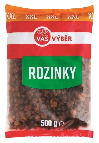 Váš Výběr Rozinky XXL 500g