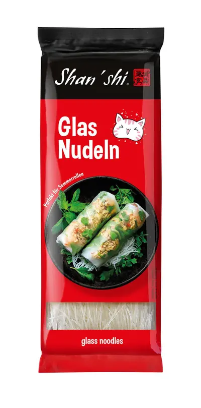 SHAN SHI Skleněné nudle Vermicelli 100g