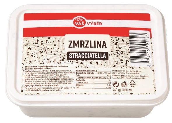 Váš Výběr - Zmrzlina Stracciatella 1000 ml
