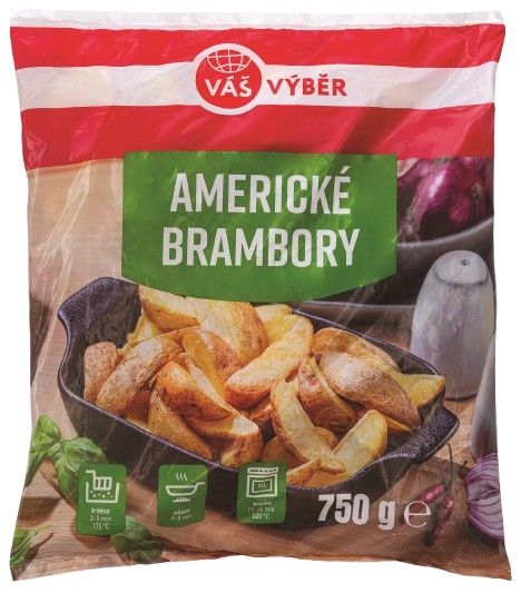 Váš Výběr Americké brambory mražené 750 g