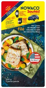 Nowaco Filé z Aljašky mražené 200 g