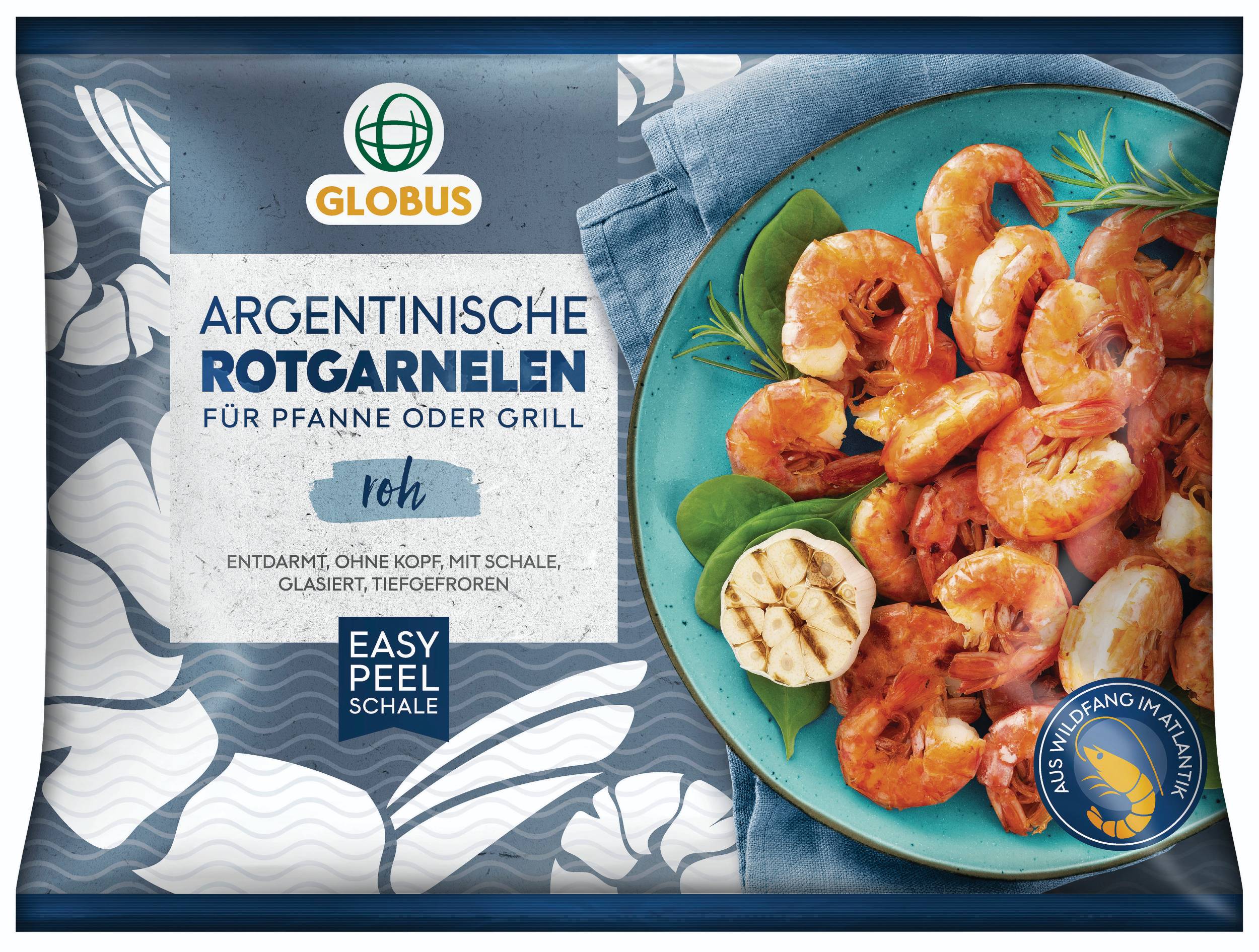 argentinské červené krevety mražené 360g