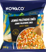 Nowaco Jemná polévková kostka zeleninová směs mražená 350g
