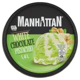 Manhattan bílá čokoláda, pistácie 1400ml