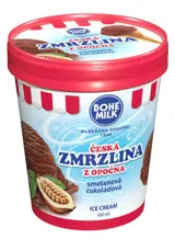 Česká zmrzlina z Opočna smetanová čokoládová, 460 ml