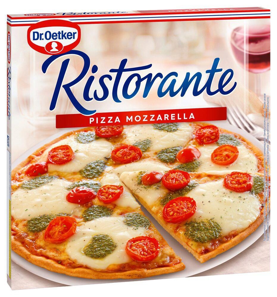 Ristorante Pizza Mozzarella mražená 355g