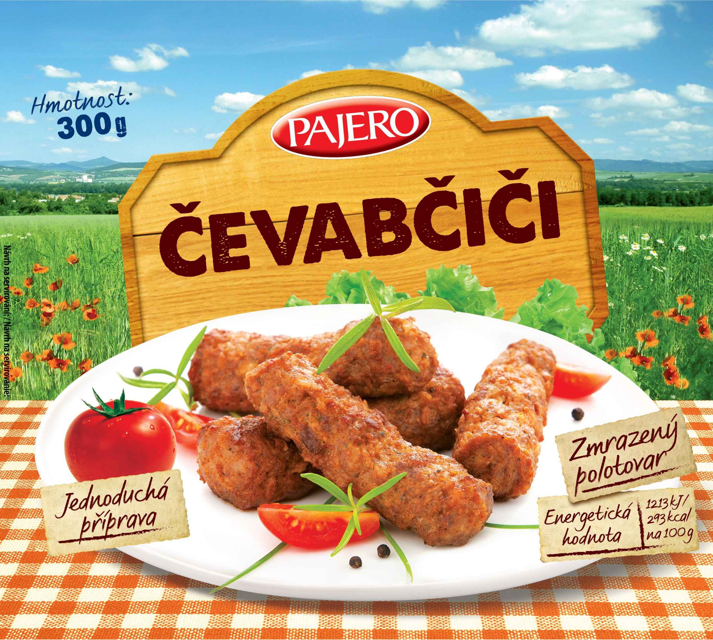 Čevabčiči mražené 300g