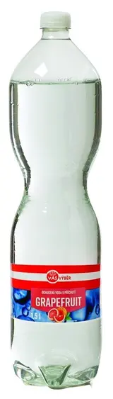 Váš Výběr jemně perlivá Ochucená voda grapefruit 1,5l