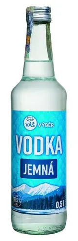Váš Výběr Vodka jemná 37,5% 0,5l