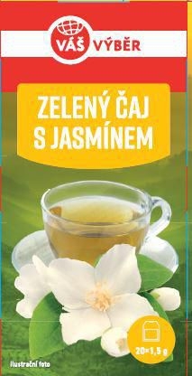 Váš Výběr Zelený čaj s jasmínem 30g
