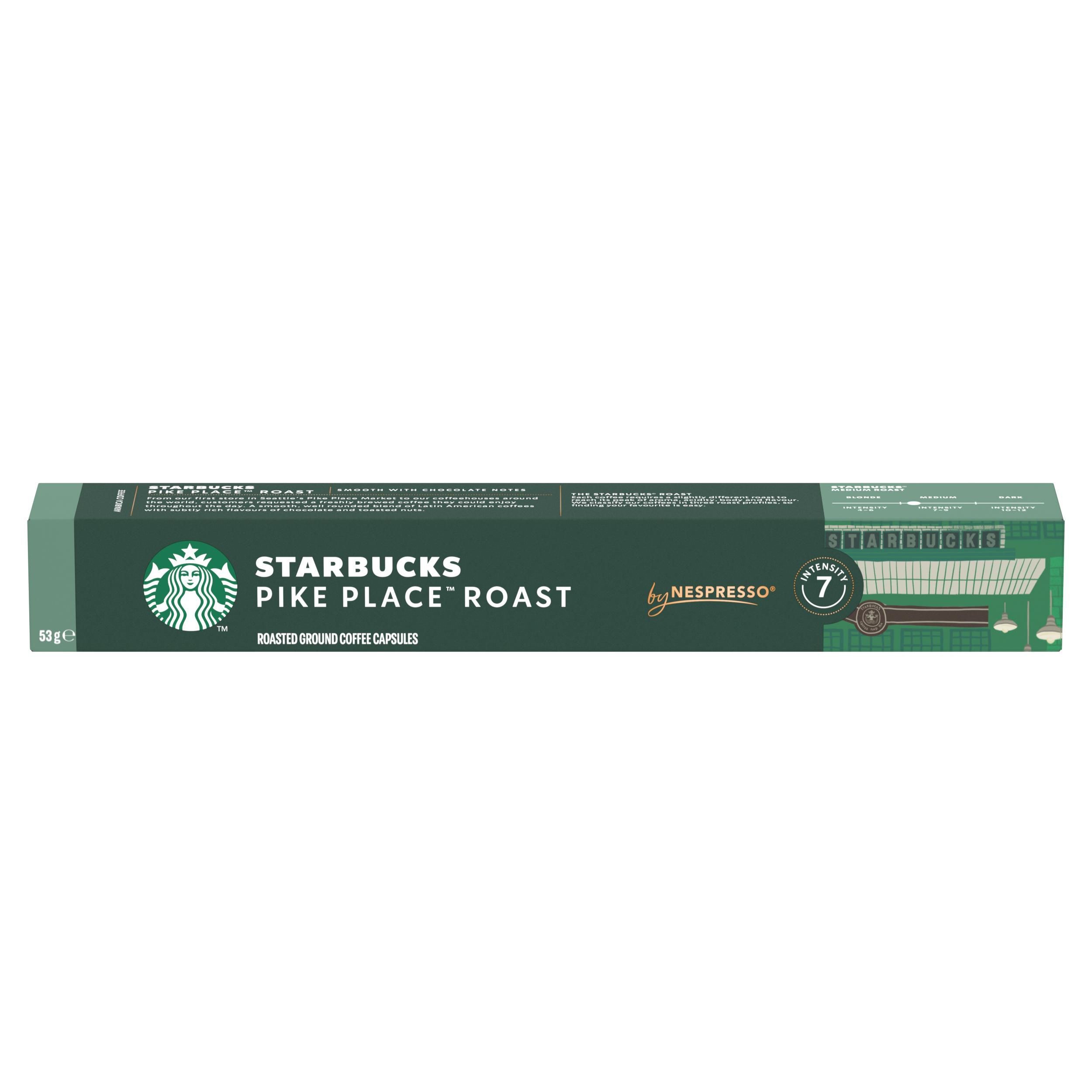 Starbucks by Nespresso Pike Place Roast Kávové kapsle 10ks