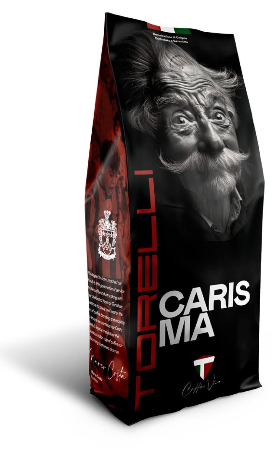 Torelli Carisma Zrnková káva 1 kg