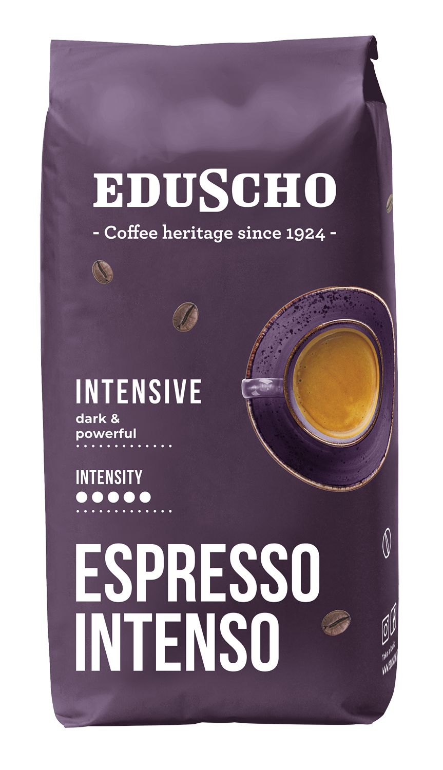 Eduscho Crema Intenso zrnková káva 1 kg