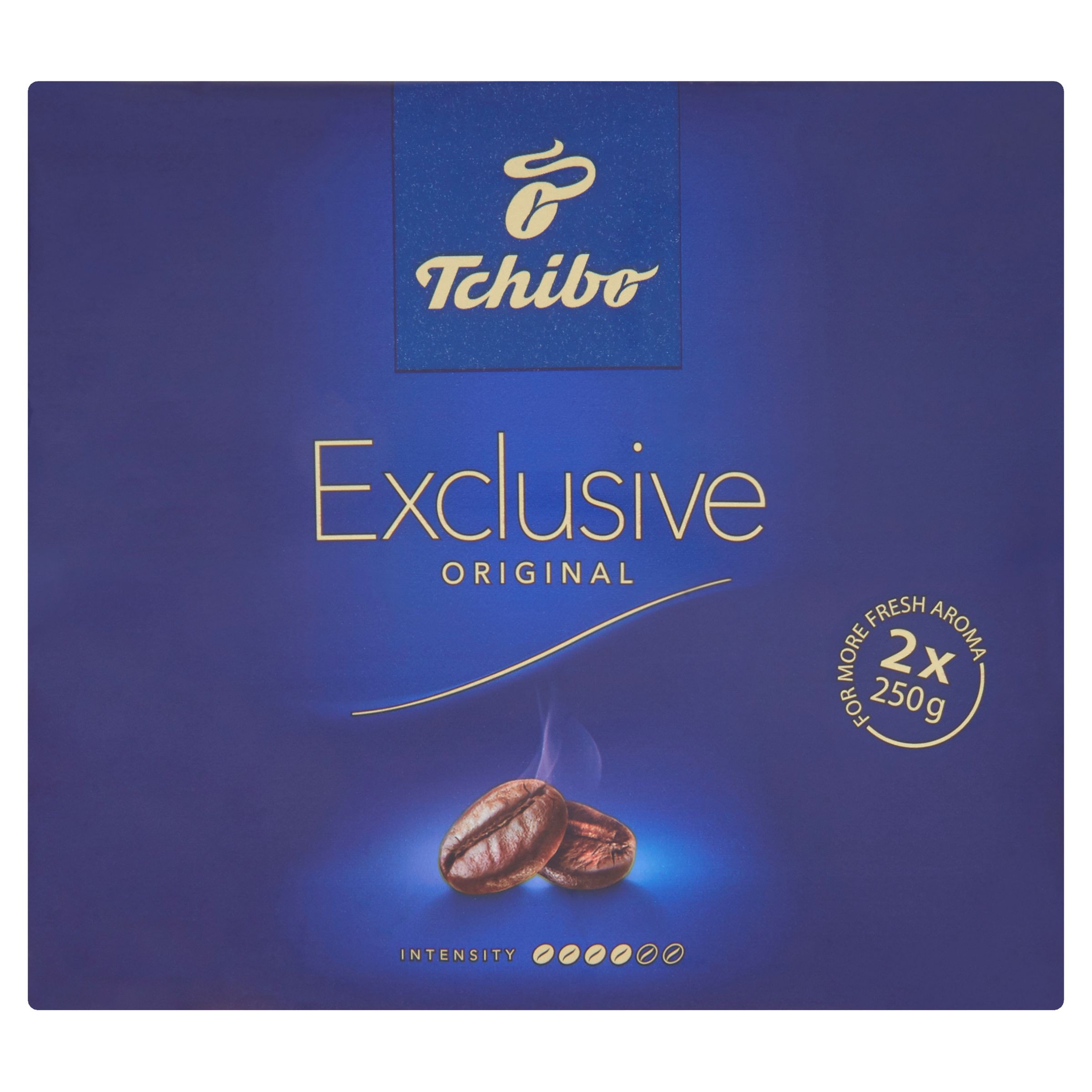 Tchibo Exclusive Pražená mletá káva 2x250 g