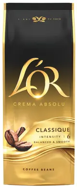 L'OR Crema Absolut Classique Pražená káva zrnková 1kg