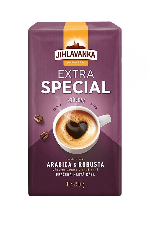 Jihlavanka Extra Special Pražená mletá káva 250 g