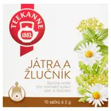 Teekanne Játra a žlučník, bylinná směs 10x2 g