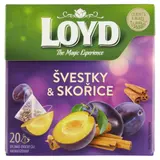 Loyd Bylinno-ovocný čaj aromatizovaný švestky & skořice 20 x 2g