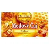 Dukát Medový čaj tradiční bylinný čaj aromatizovaný porcovaný 20x2,5 g