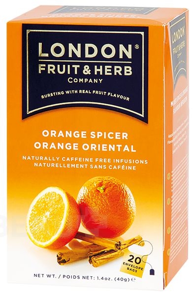 London Fruit & Herb Čaj pomeranč se skořicí 40g