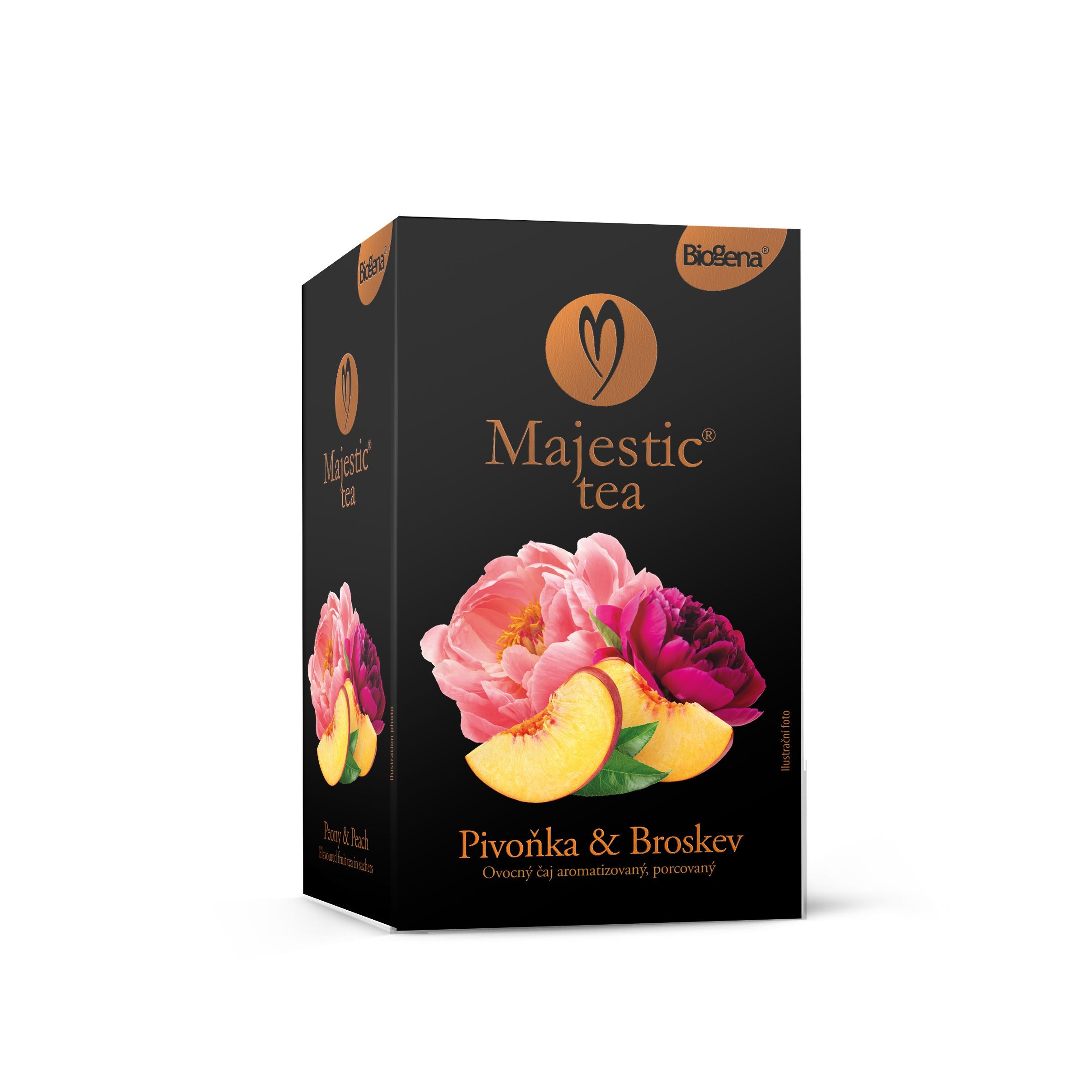 Majestic příchuť Pivoňka&Broskev 50g