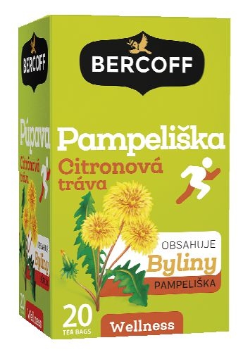 Bercoff Čaj pampeliška-citronová tráva 30g