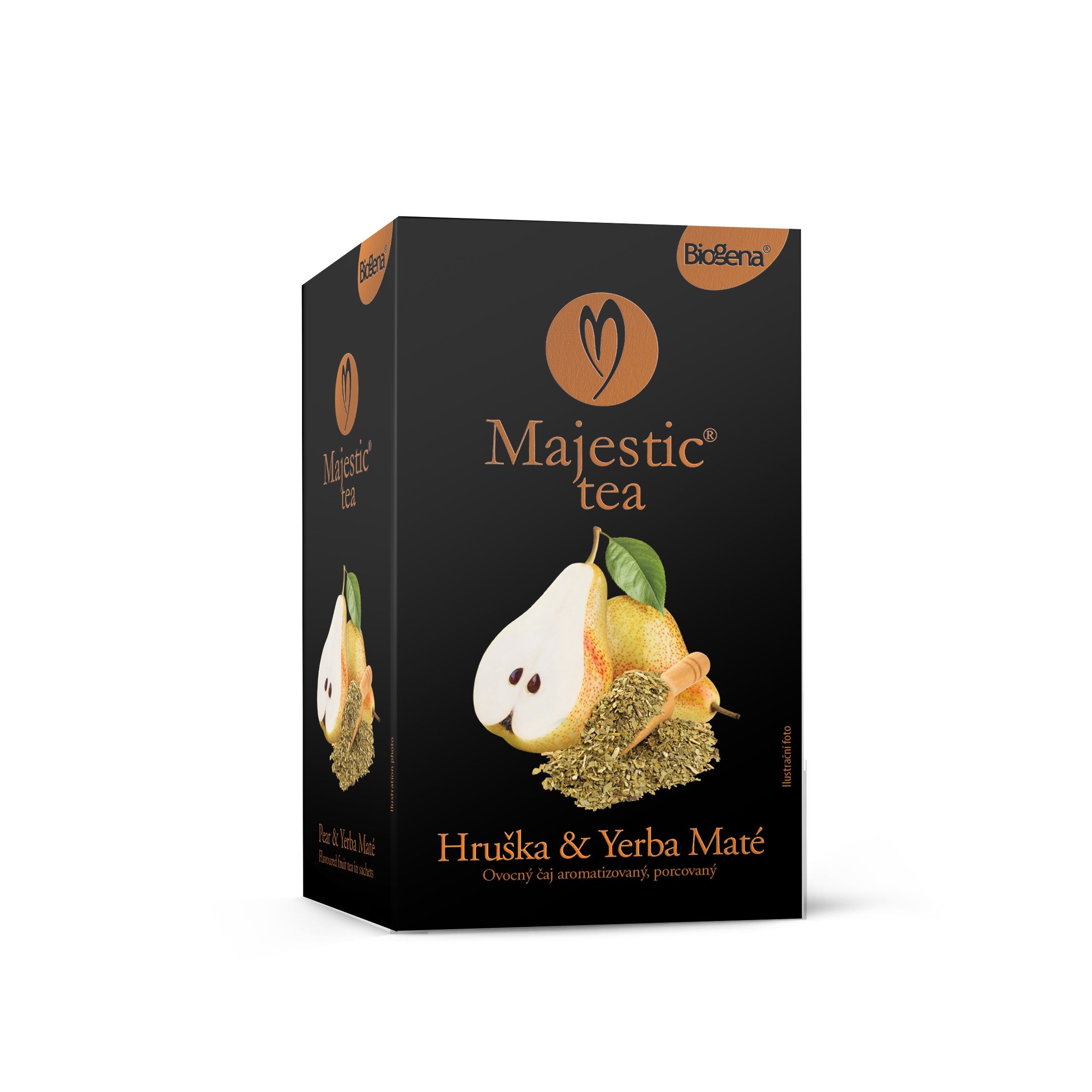 Biogena Majestic Tea Hruška & Yerba Ma 20x2,5g