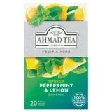 Ahmad Tea Bylinný čaj aromatizovaný s příchutí máty a citronu 20 x 1,5g
