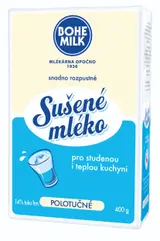 Bohemilk Sušené mléko polotučné 400 g